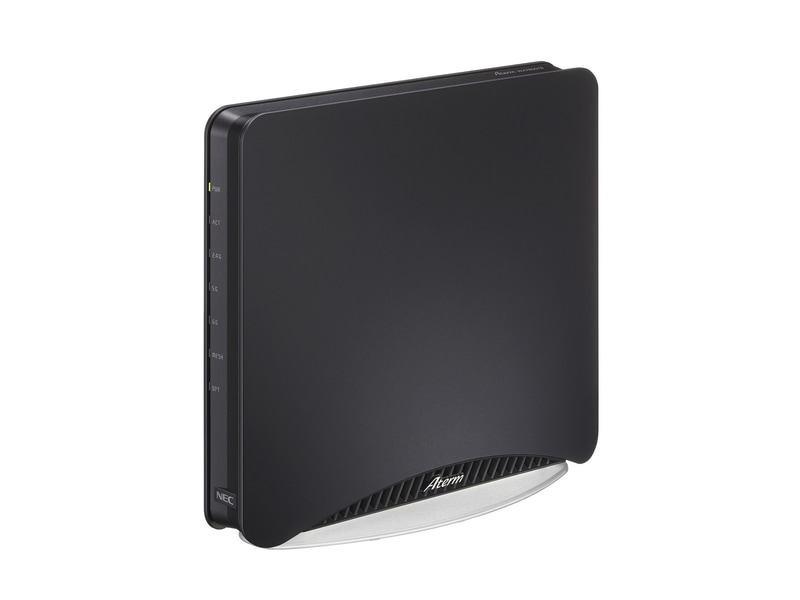 <a href="https://www.aterm.jp/product/atermstation/product/warpstar/wx7800t8/" class="n" target="_blank">製品ページのURL</a><br>●実売価格：1万9,000円前後●有線：WAN 1Gbps×1、LAN 1Gbps×4●無線：6GHz帯(2×2) - 2,402Mbps、5GHz帯(4×4) - 4,804Mbps、2.4GHz帯(2×2) - 574Mbps●アンテナ：内部アンテナ●本体サイズ：約76×213.5×196.5mm●重量：0.8kg