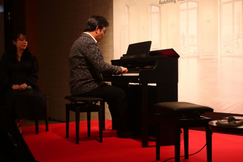 赤松林太郎氏は革命のエチュードを試弾