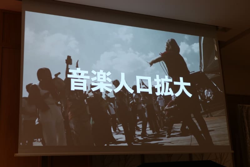 音楽人口拡大への貢献