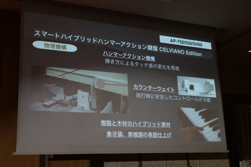 鍵盤の物理機構