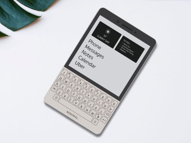 Minimal Phone