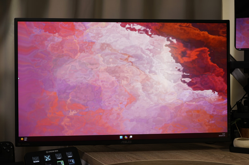 モニター2: ASUS「TUF Gaming VG279QM」