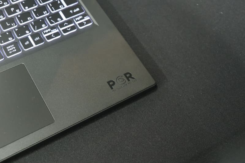 説明では謳われていなかったが、再生プラスチックを採用している点もユニークで、環境配慮モデルとなっている