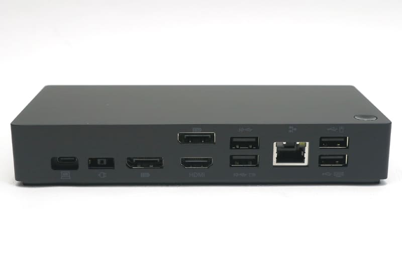 インターフェイスはUSB 3.1 Type-C、USB 3.1×3、USB 2.0×2、DisplayPort×2、HDMI、Gigabit Ethernet、音声入出力