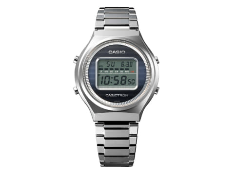 カシオ、同社初の腕時計「カシオトロンQW02」を復刻 - PC Watch