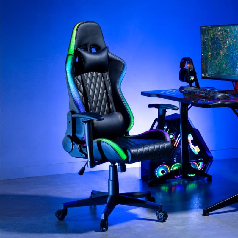 RGBゲーミングチェア
