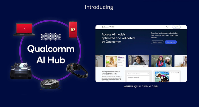 開発者向けにQualcomm AI Hubを開設、AI PC向けのアプリケーションも開発が容易になる