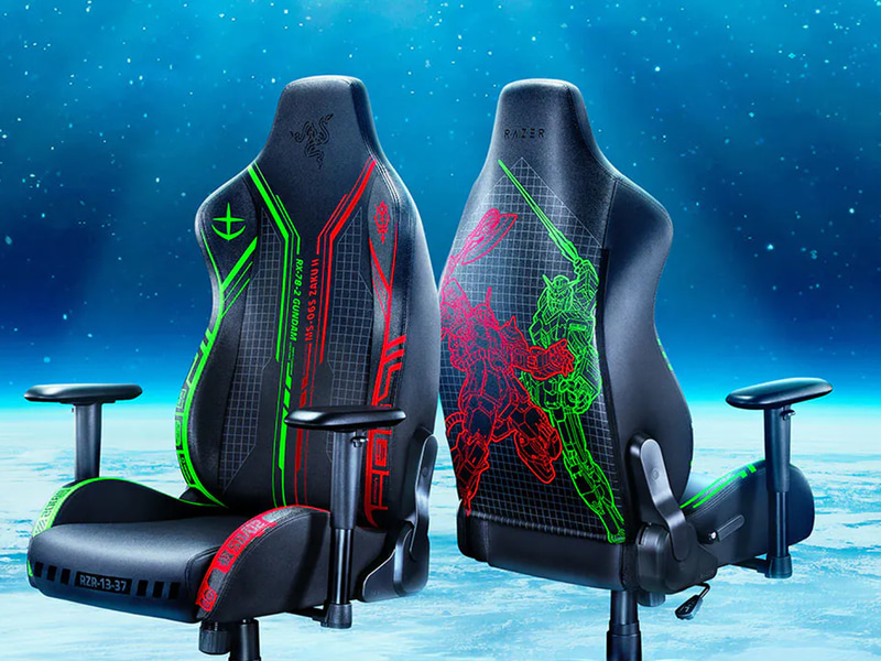 Razer Iskur X - Mobile Suit Gundam Edition
