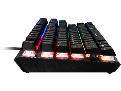 MSI、軽快打鍵が可能な赤軸スイッチを採用したゲーミングキーボード