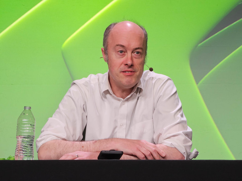 NVIDIA ハイパースケール・HPC担当副社長 イアン・バック氏、なおバック氏はCUDAの開発者でもある