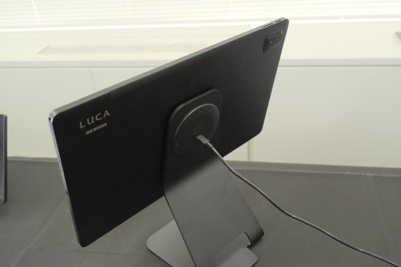 タブレット装着時