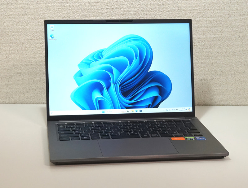 CPUにCore i7-12700H、GPUとしてGeForce RTX 3050 Ti 4GB Laptopを搭載するゲーミングノートPC「GALLERIA RL7C-R35T」