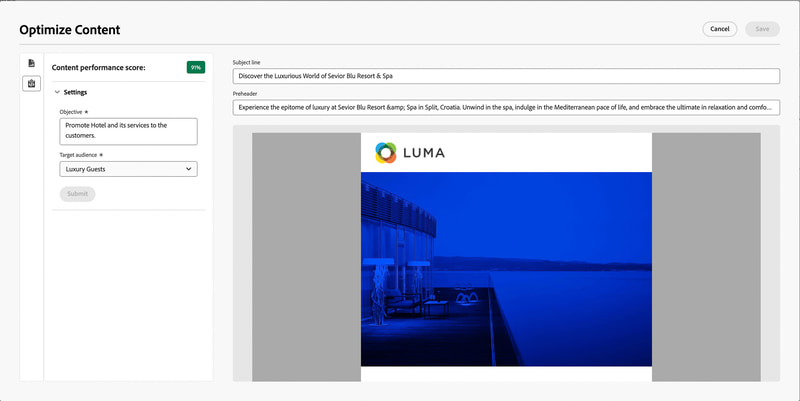 プロンプトにどんなものを作りたいのかをいれると、企業内のルールに従ったブランドロゴなどを生成してくれる(写真提供: Adobe)