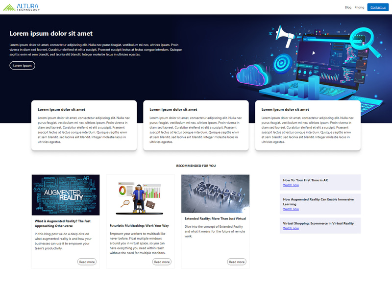 B2B向けのマーケティングサイトを自動生成してくれる(写真提供: Adobe)