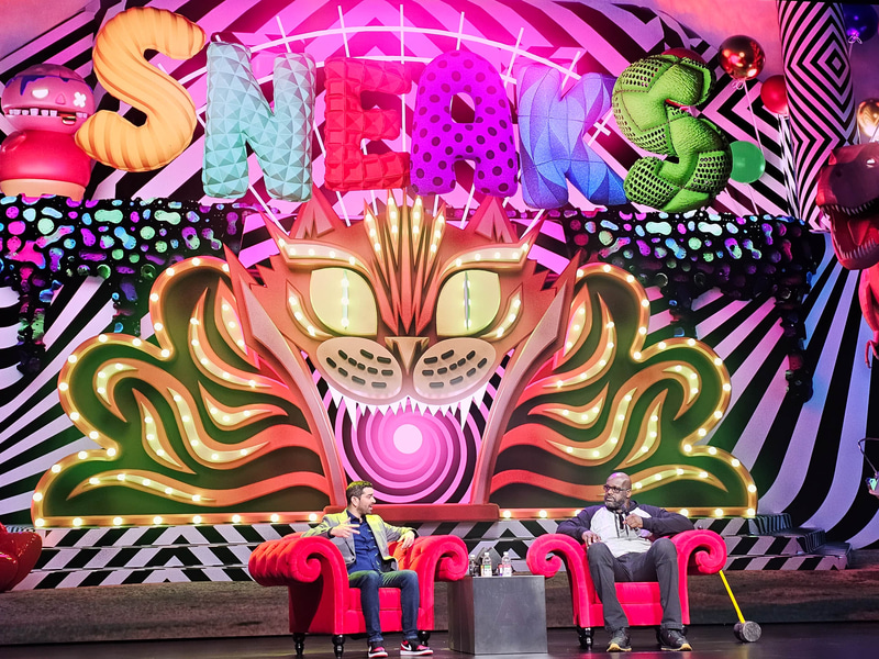 Adobe SummitのSneaksの様子