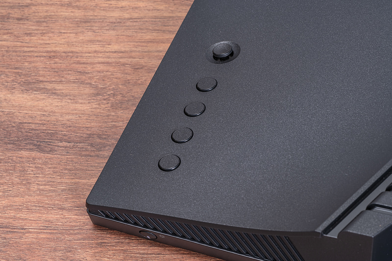 OSD操作のためのボタン類