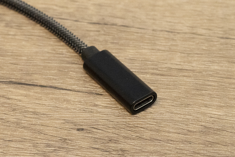 市販のUSB Type-C延長ケーブル