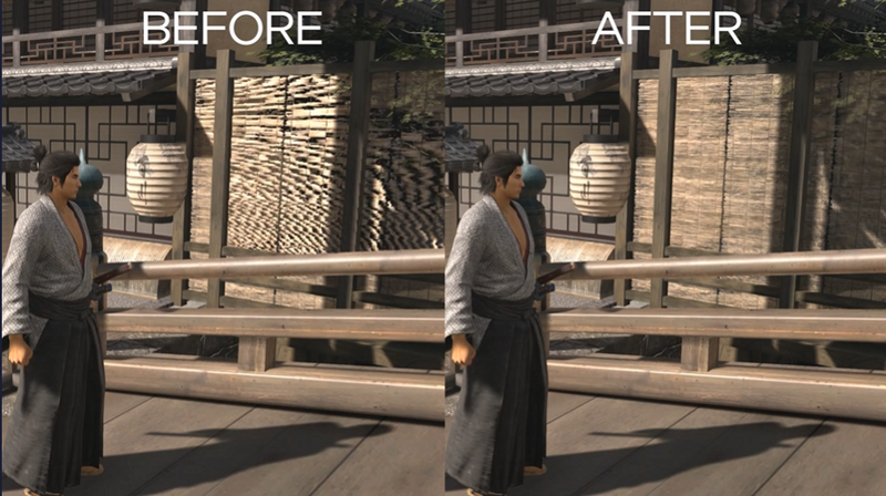 モワレやチラツキが軽減されたXeSS 1.3