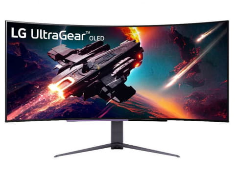 沖 湾曲型モニター 4K 有機EL 240hz 640-983-