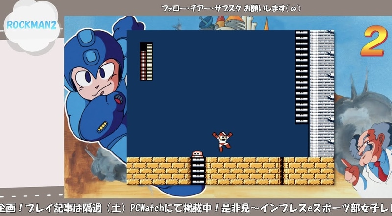 地上に着いた後、少し後にジャンプをして飛び超えるのがポイント!