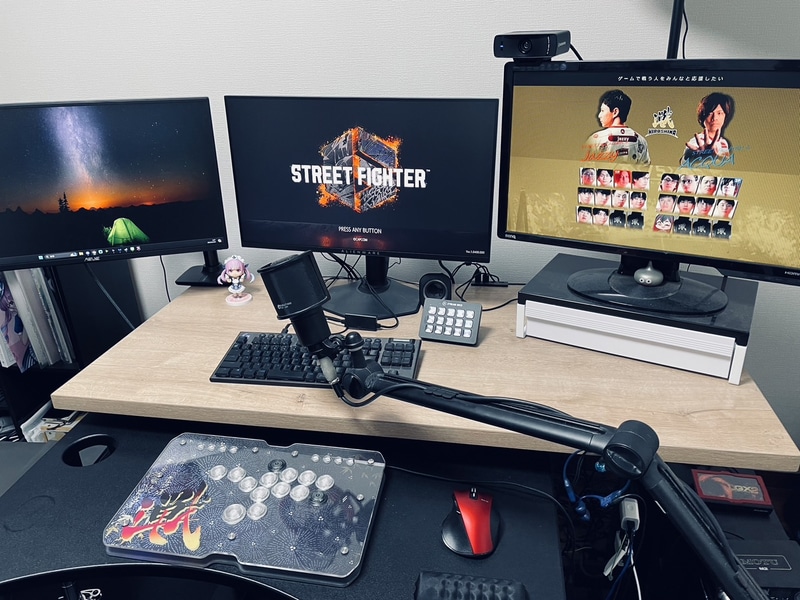 ACQUA選手の配信環境