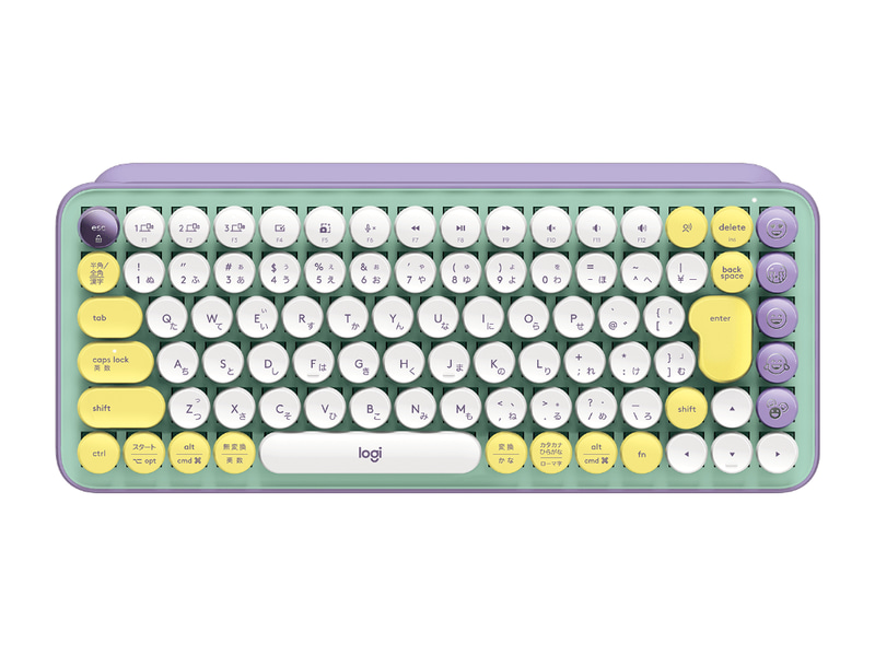 「POP KEYS」(パープル)。実売価格:1万4,000円前後