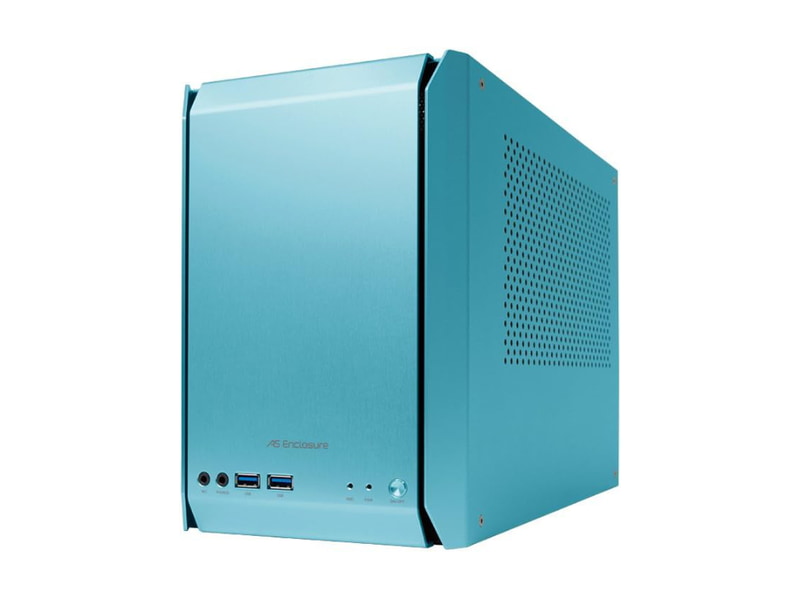 「AS Enclosure RS01」(アクアブルー)。実売価格:2万6,820円～2万9,780円