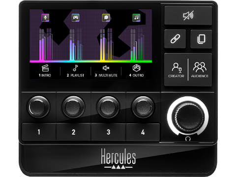 やじうま配信者Watch】Hercules、4つのアクションボタンを備えたライブ