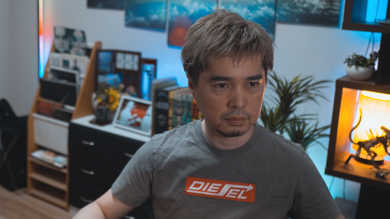 シーリングライトあり、Key Light Neoの明るさ400lm