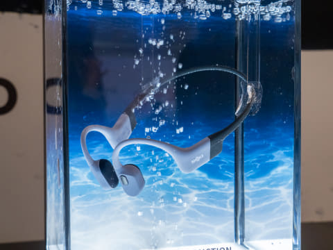 SHOKZ OPEN SWIM 骨伝導MP3プレーヤー blue（全ての