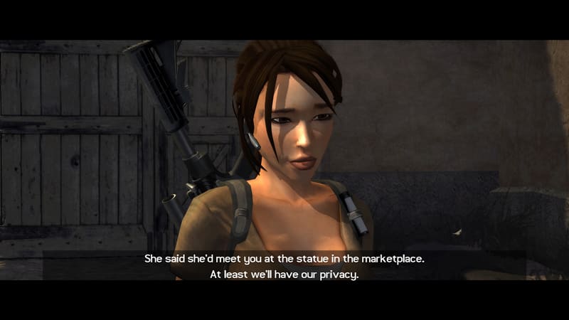 「レジェンド」以降、デプスシャドウ技法の採用によってセルフシャドウ表現が可能になった(頭から肩への影の投影に注目)