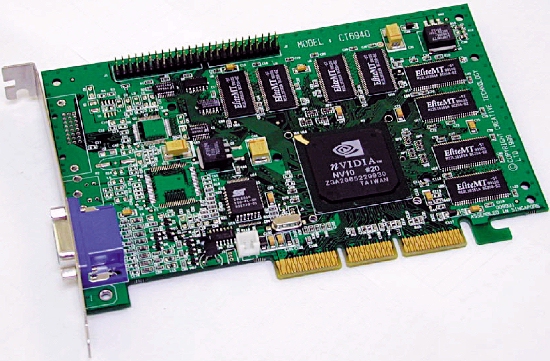 GeForce256を搭載したCreativeの3D Blaster GeForce