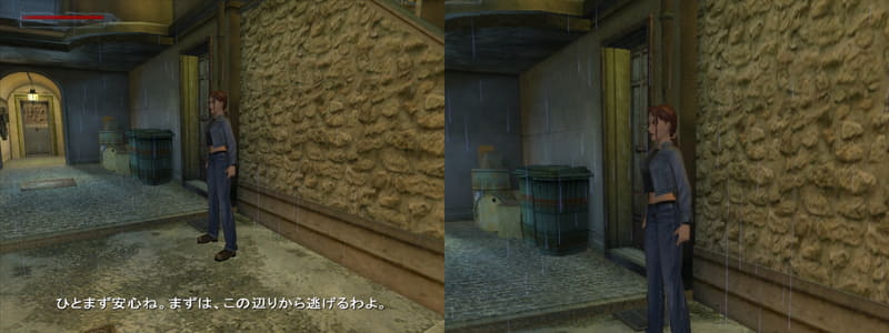 1,024×768ドットの2画面に拡大率の違うゲーム画面を描画させることもできた