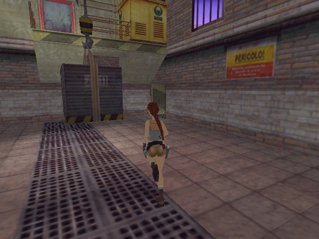 RIVA TNTで動作させた「トゥームレイダーV」