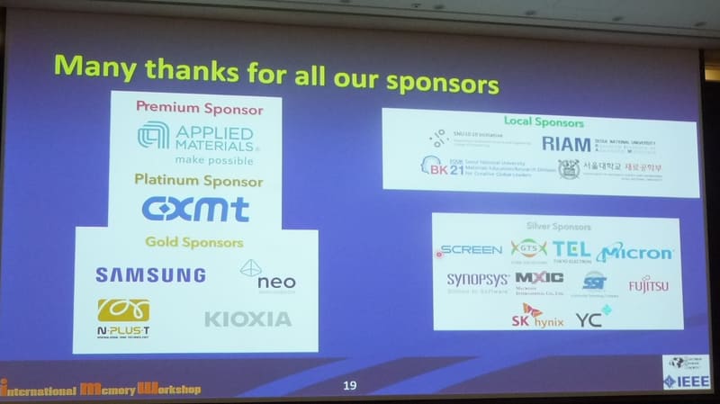 IMW 2024のスポンサー(協賛企業)一覧。前年は12社だった。今年はローカルを除いても16社に増えた。前年に比べ、今年は「ゴールド」が2社から4社に、「シルバー」が8社から10社に増加した。チェアパーソンによる開会挨拶から