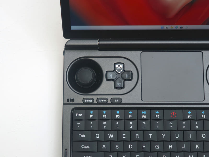 コントローラ左部分の拡大