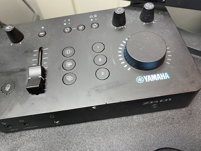 オーディオインターフェイス: ヤマハ「ZG01」