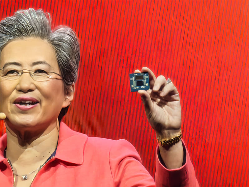 Ryzen 9000シリーズを紹介するリサ・スー氏