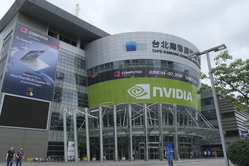 会場となる台北南港展示センター ホール1(TaiNEX 1)