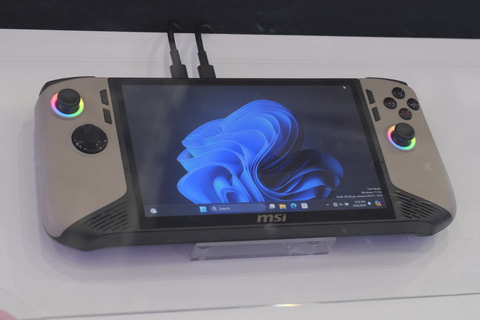 MSIのポータブルゲーミングPC「Claw」にLunar Lake搭載モデルが登場