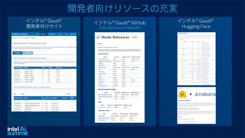 オープンな開発者リソースも充実させている