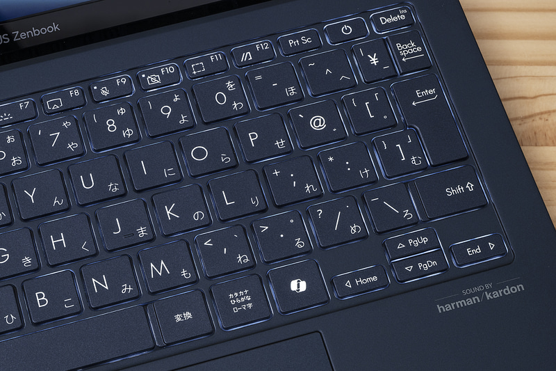 バックライトも内蔵されている