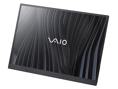 上下2画面可能。VAIOからモバイルモニター。しかも世界最軽量 - PC Watch