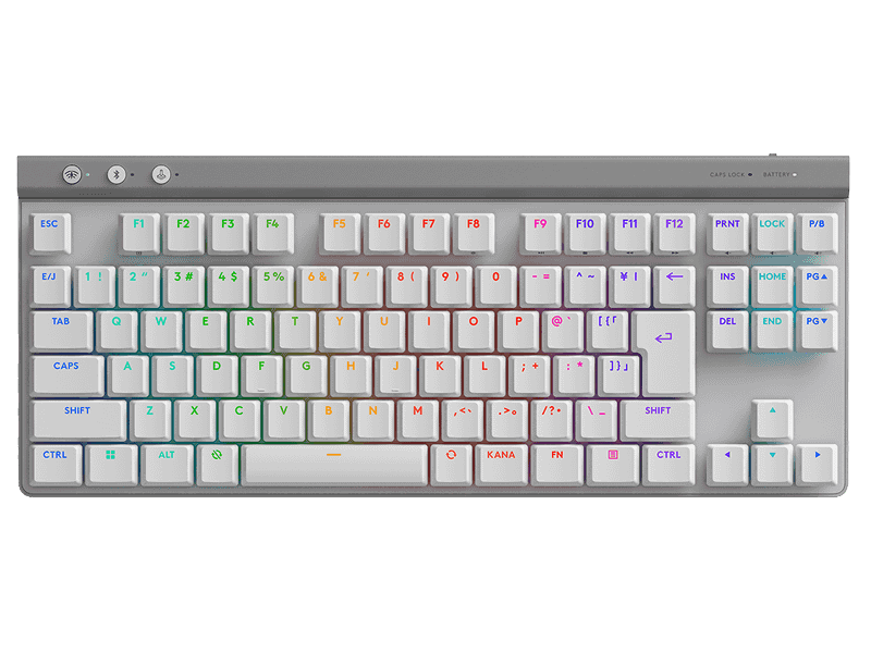 G515 ワイヤレスゲーミングキーボード(ホワイト)