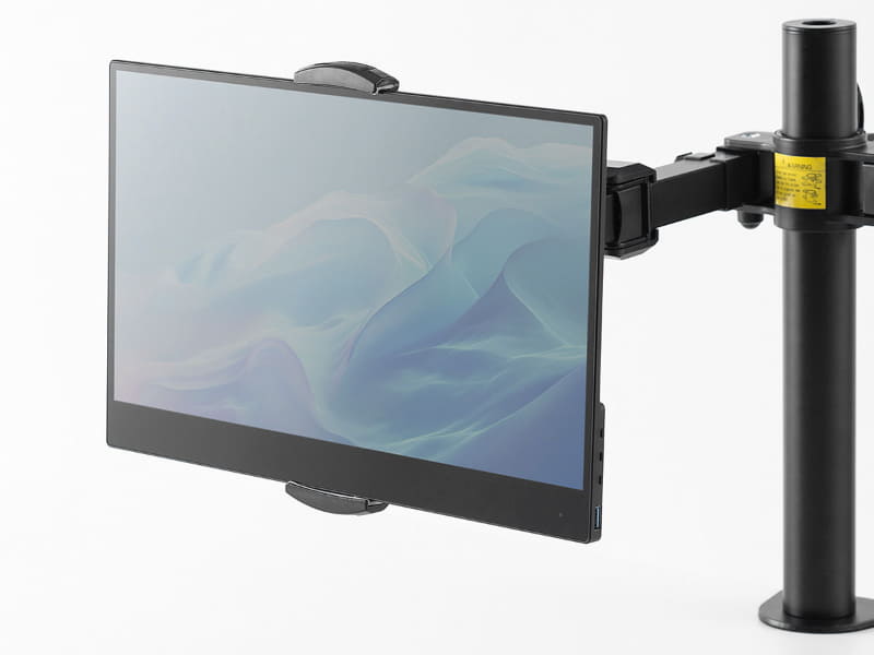 100-MR206利用イメージ(アームや液晶モニターは付属しません)