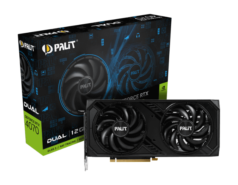 GeForce RTX 4070搭載ビデオカード(Palit製)