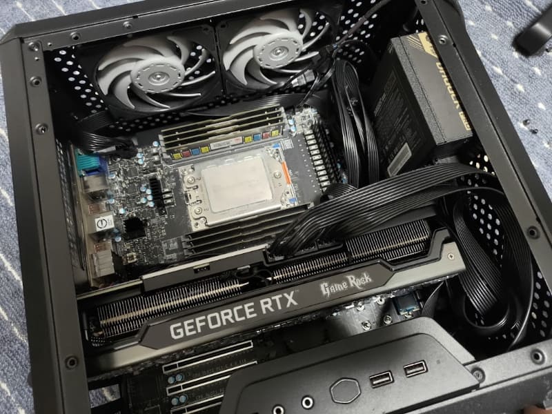 できればケースに組み込む前に一度検証しておこう