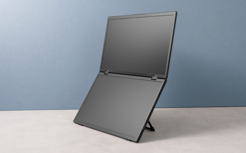 上下2画面拡張ポータブルモニター