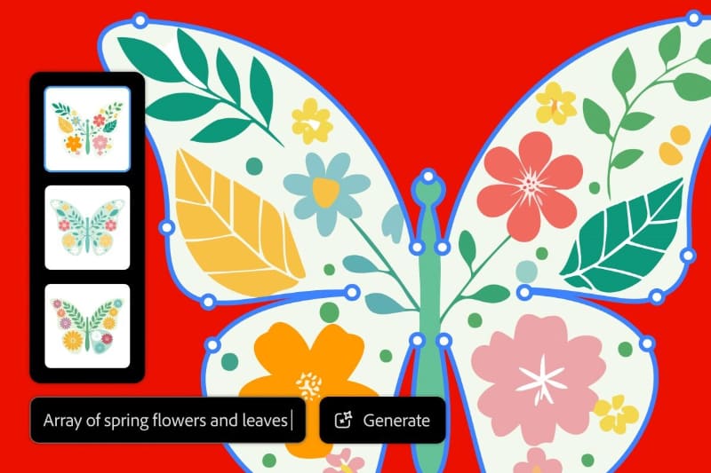 Illustratorの強化されたパターン生成(ベータ版)