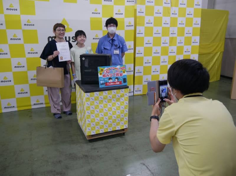 無事完成の記念撮影